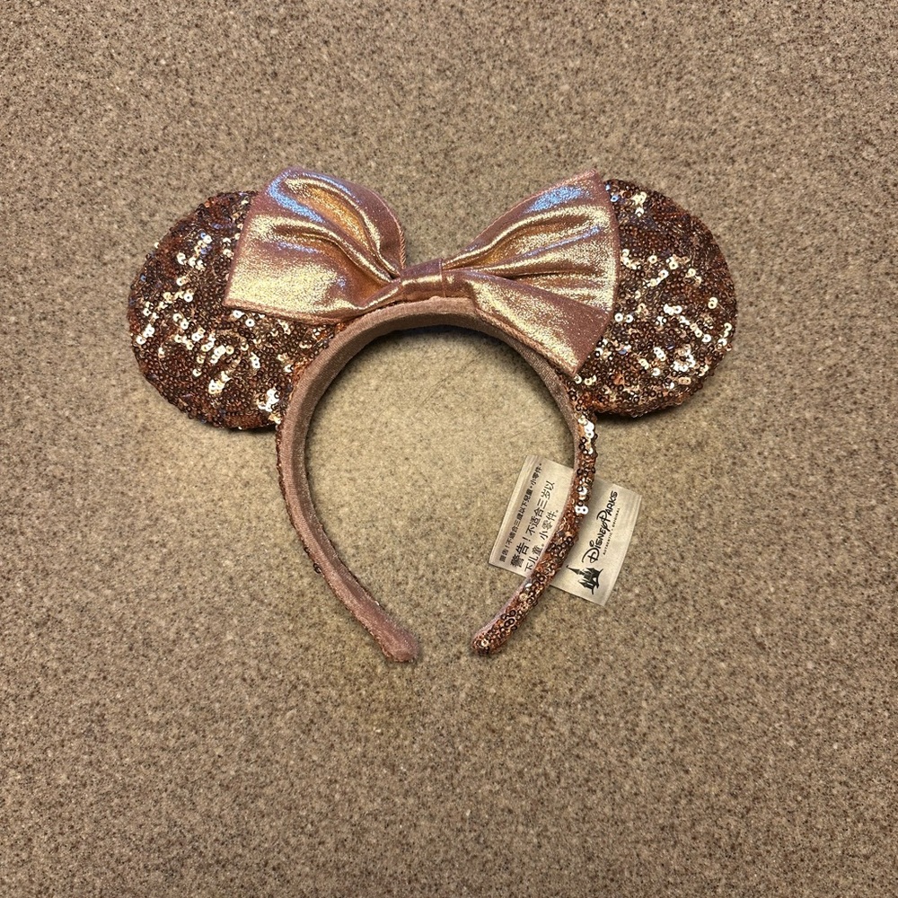 Original DISNEY ROSE GOLD ears!